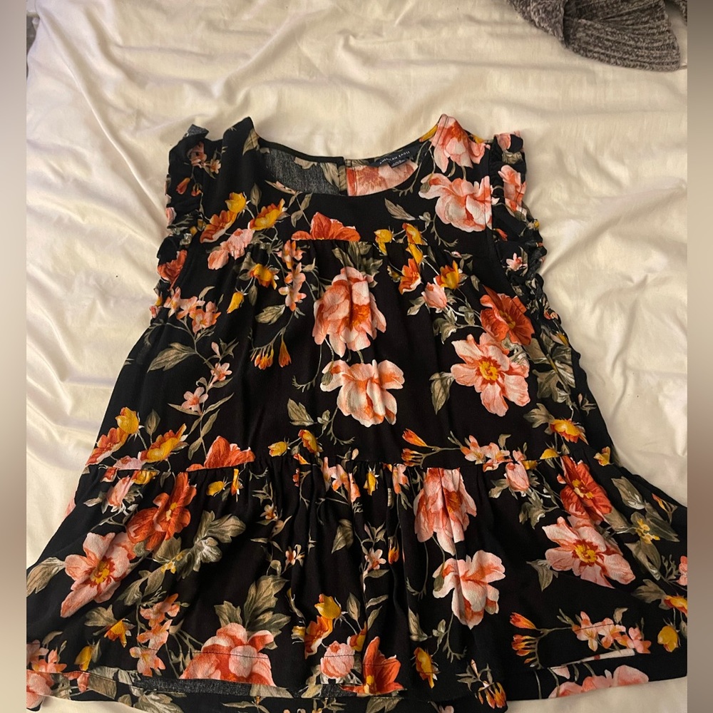 American Eagle Floral Tank